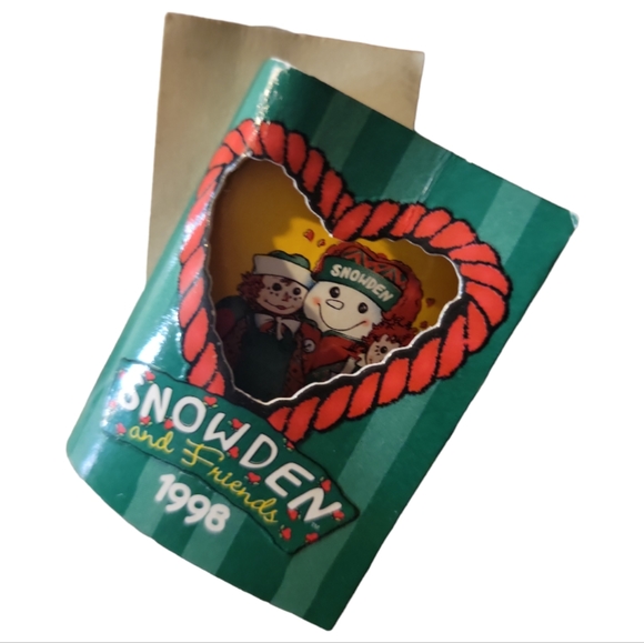 Vtg 98 Commonwealth Snowden Friends White Stuffed Bunny Rabbit Animal Plush Toy - Picture 7 of 11